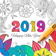 Coloring Book 2019-SocialPeta