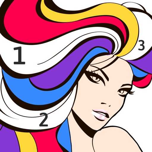 Hey Colour – Paint by Numbers-SocialPeta