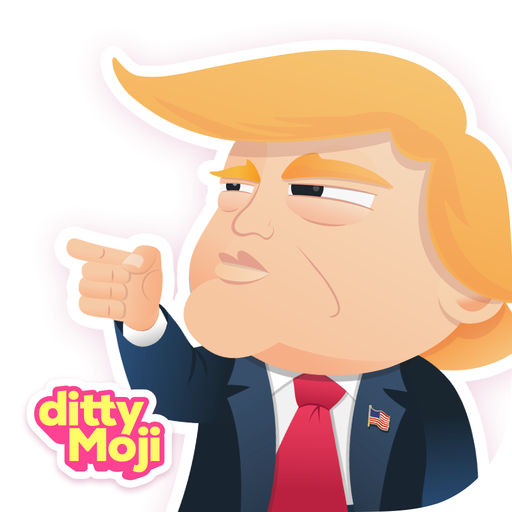 DittyMoji - The President-SocialPeta