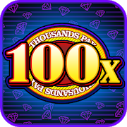 Triple 100x Diamonds - Slot Machine Free-SocialPeta
