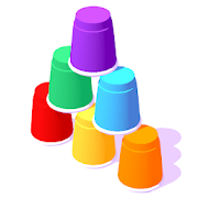 Cup Stack 3D-SocialPeta