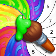 Color Stories: paint by number color art gallery-SocialPeta