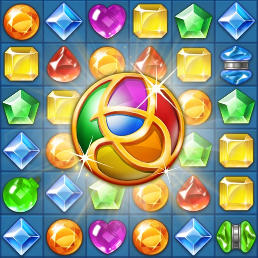 Jewels Jungle : Match 3 Puzzle-SocialPeta