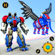 Flying Elephant Robot Transform: Flying Robot War-SocialPeta