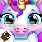 My Baby Unicorn - Virtual Pony Pet Care Dress Up-SocialPeta