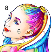 Coloring Fun : Color by Number Games-SocialPeta