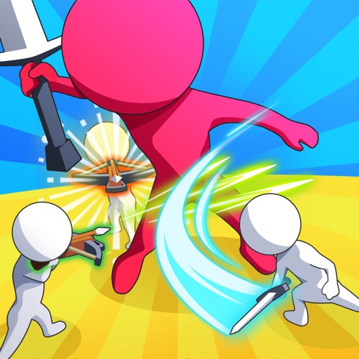 3 Stickmans!-SocialPeta