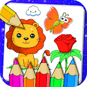 Drawing and Coloring Book Game-SocialPeta