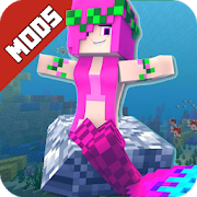 Mermaid Mod for MCPE-SocialPeta