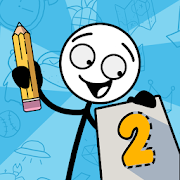 Draw Puzzle 2: One line one part-SocialPeta