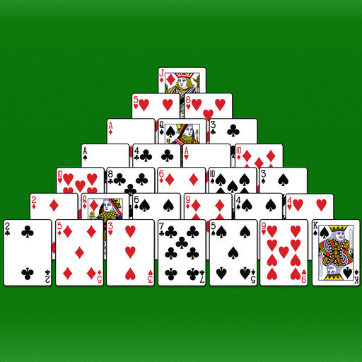 Pyramid Solitaire - Card Game-SocialPeta