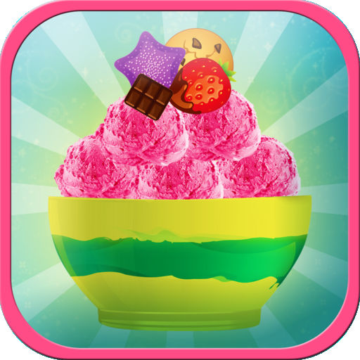 Frozen Dessert Ice Cream Maker: Play Make & Cook Snow Cone, Sundae, Ice Pops Free Game-SocialPeta