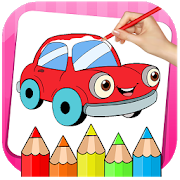 Cars Coloring Book Drawing Book-SocialPeta