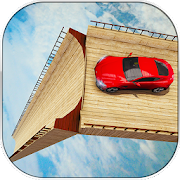 Mega Ramp Stunts Car Game-SocialPeta