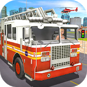 City Fire Truck Rescue-SocialPeta
