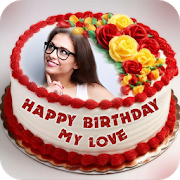 Name Photo on Birthday Cake-SocialPeta