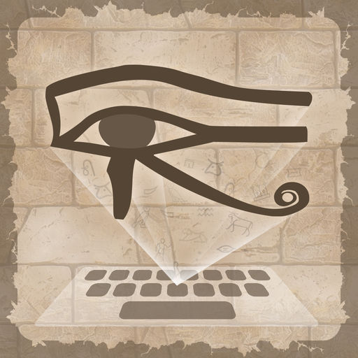 Hieroglyphic Keyboard-SocialPeta