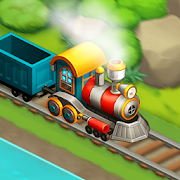 Train town - 3 match merge magic puzzle games-SocialPeta