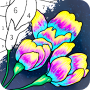 Always Color -Coloring by Number Tap to Paint Game-SocialPeta
