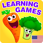 FUNNY FOOD 2! Educational Games for Kids Toddlers!-SocialPeta