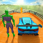 Superheroes GT Racing Car Stunts-SocialPeta