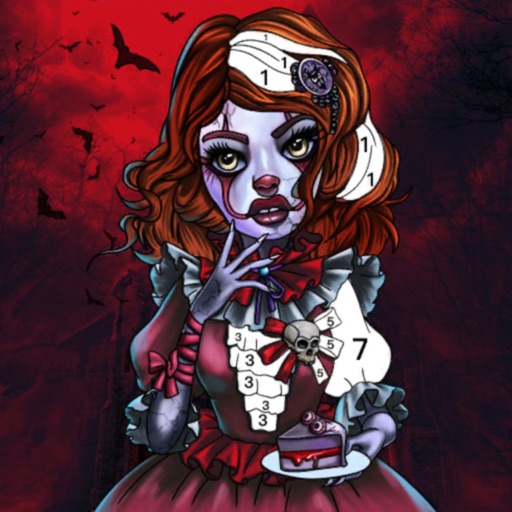 Zombie - Color by Number Game-SocialPeta