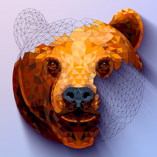Polygon: Colour by Number-SocialPeta