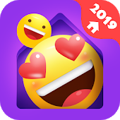 IN Launcher - Love Emojis  GIFs, Themes-SocialPeta