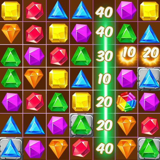 Jewel Fever - Match 3 Games-SocialPeta