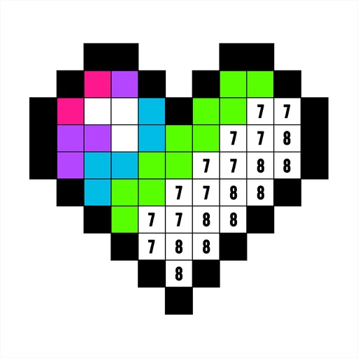 Colour by Numbers: Art Games-SocialPeta