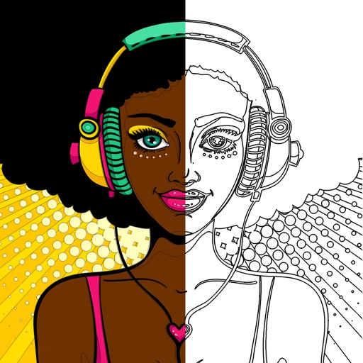 Color Noir - Coloring Book-SocialPeta